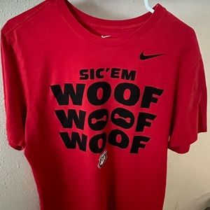 Nike, Georgia Bulldog T-shirt . Adult size large .